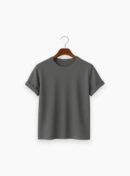 Half T-Shirt Gray