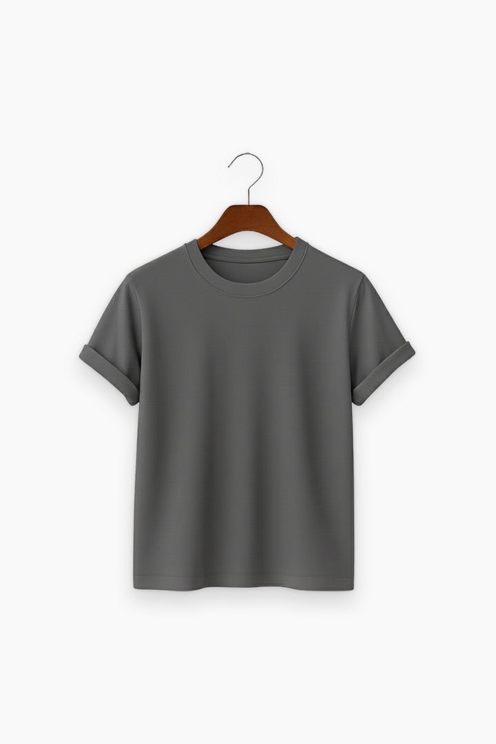 Half T-Shirt Gray