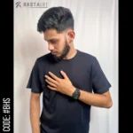 Premium Half Sleeve T-shirt - Black - Image 2