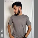 Premium Half Sleeve T-shirt - Gray - Image 2