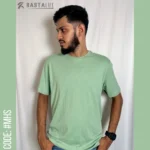 Premium Half Sleeve T-shirt - Mint - Image 2