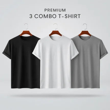 Premium Half Sleeve T-Shirt Bundle - Buy Any 3 T-Shirt
