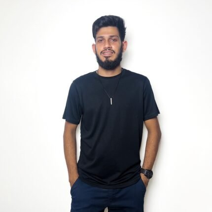 Premium Half Sleeve T-shirt - Black