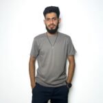 Premium Half-Sleeve T-Shirts - White, Black, Gray (3-Pack) - Image 4