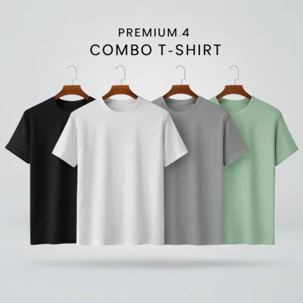 Premium Half Sleeve T-Shirt Bundle - Buy Any 4 T-Shirt