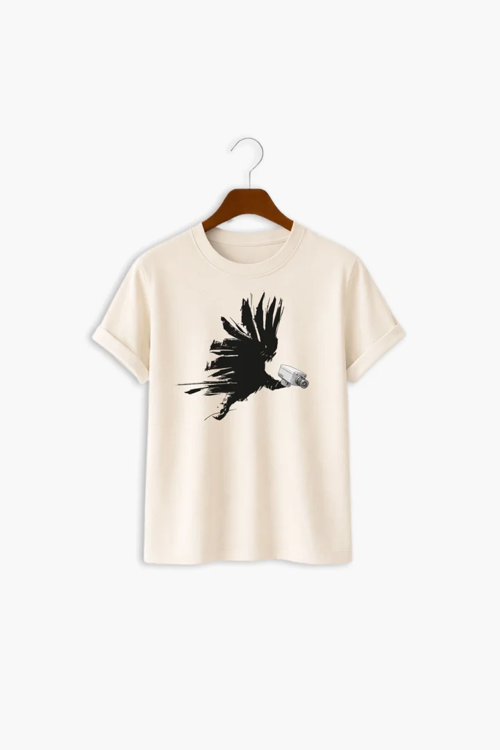 Print T-Shirt - Beige