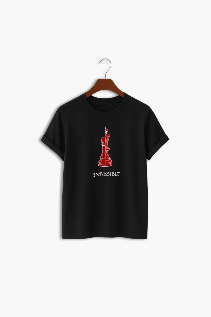 Print T-Shirt - Black