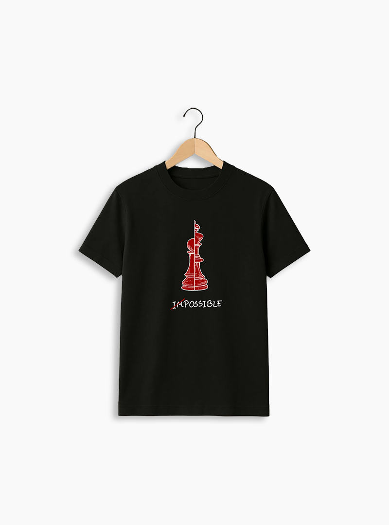 Premium Print T-Shirts - Black
