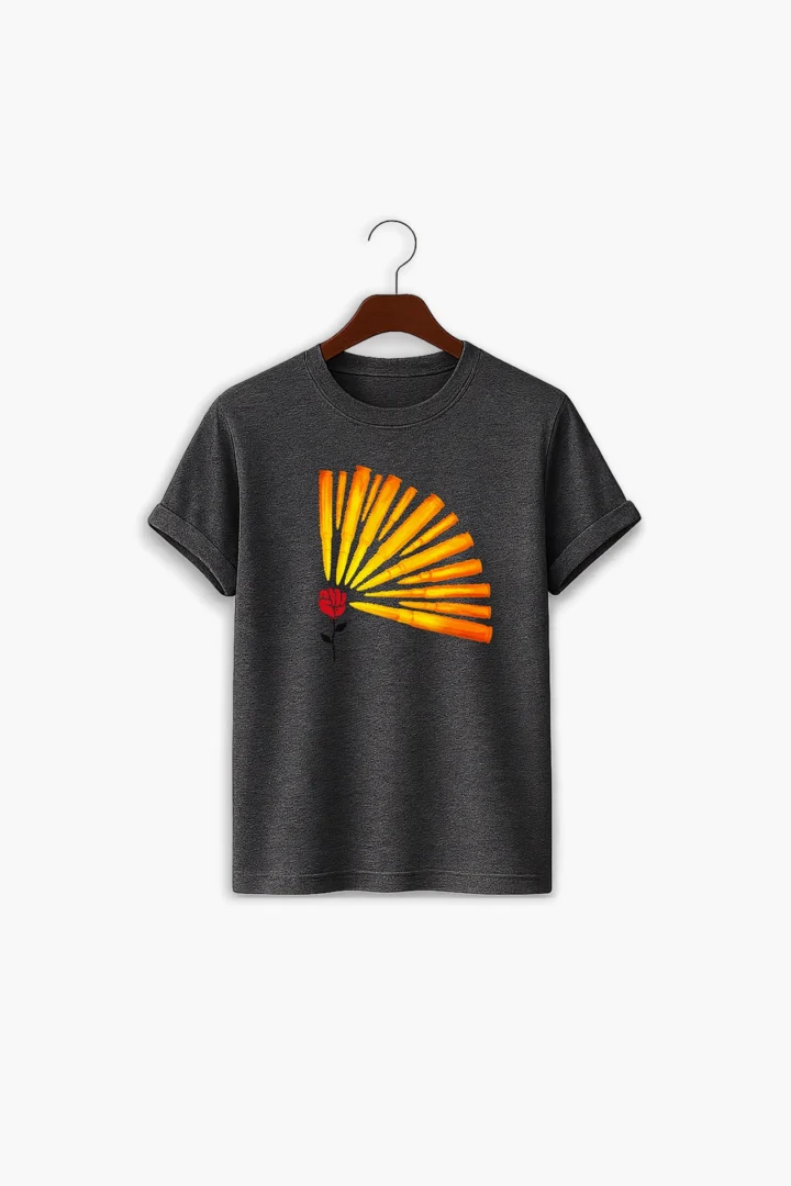 Print T-Shirt - Gray