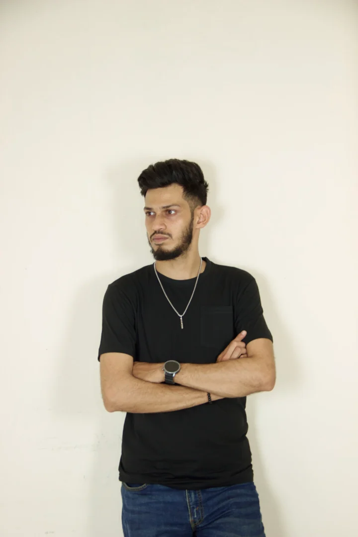 Solid Pocket 2 Combo T-Shirts – Beige & Black